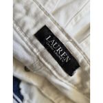 Ralph Lauren Lauren  Women's Patchwork Straight Pants White Wash Size 30"x23" Photo 4