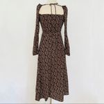 O. P. T. brown floral dress NEW Size 8 Photo 8