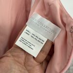 Dessy Collection Scoop Neck Inset Corset Satin Maxi Dress With Pockets In Rose Pink Size 16P Photo 5