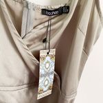 Boohoo Satin frill skirt wrap skater dress Photo 7