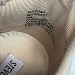 Steve Madden Maxima Rhinestone Sneakers Bling Athletic Shoes Beige 9M Photo 5