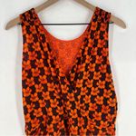 CAbi  Play Day Flip Dress Reversible Floral Polka Dot Sleeveless Fit & Flare Mesh Photo 2