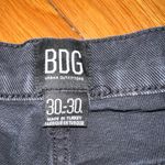 BDG Black Straight Leg Cargo Jeans Size W 30 x 30 L Photo 5