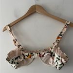 Agua Bendita Agua by  Agraz Underwire Ruffle Bikini Top Birds and Floral Pattern Photo 4