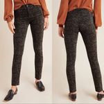 Anthropologie AG Adriano  Stevie High Rise Velvet Paisley Jeans Size 28 Photo 1