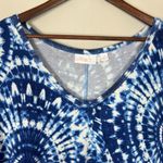 Belle Kim Gravel Maxi Dress Women 2X Blue Tie Dye T Photo 4