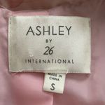 Ashley by 26 International pink reflective full zip cropped puffer coat, size S Photo 2