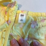 BP  Womens One Shoulder Crop Top Yellow Floral Size Small‎ Photo 1