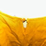 No Comment Yellow Flowy Top Photo 3