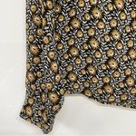 Molly Bracken ModCloth  Sunflower Print Ruffled Blouse Womens S Floral Romantic Photo 1