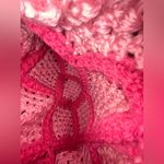 Handmade Handcrafted Crochet Barbie Pink Tote Bag Photo 4