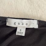 Black tie neck bodysuit Photo 2