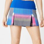 Lucky in Love Women's Neon Long Glow Skirt medium Blue Photo 0