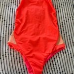 FELLA x FP Eyes On Me Mad Max One Piece Swimsuit Electric Coral Orange Medium Photo 0