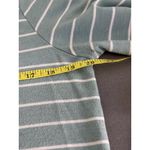 Pink Clover ‎ Green & White Striped Long Sleeve Twist-Back Top Women’s M Photo 6