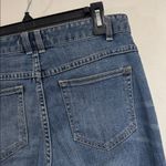 Free People Jeans Womens 26 Blue Denim Pockets Mid Rise Flared Grunge Hippie Y2K Photo 5