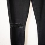 Reformation  Faded Black Destroyed High & Skinny Jeans Size 29 Photo 2