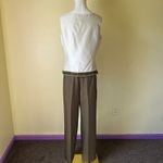 Ann Taylor Vintage Silk Embroidered Top & Wide Leg Pants Set Y2K Size 8/10 Photo 5