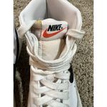 Nike  Blazer Mid '77 Women's 8.5 ~ White Black Sneakers Classic Retro Style Photo 2