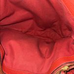 Tory Burch Gemini Link Redwood Leather Shoulder Bag with Gold tone Accent Photo 8