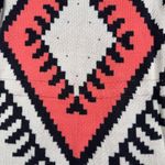 Davi & Dani Utility Jacket Womens M Gray Aztec Southwestern Back Shacket Boho Photo 5