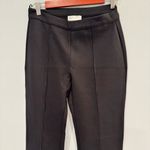 Jason Wu  Ponte Knit Pull-On Bootcut Pants Solid Black Size M Photo 1