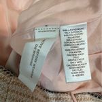 Loft Mini Skirt Womens 6 Pink Gray Striped Textured Pockets Preppy Blair Waldorf Photo 5