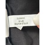 J.Crew Factory Petite Ribbed Knit Mixy Dress Midi Length Black Size MP Photo 8