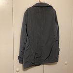 Banana Republic  Women’s Rain Coat Dark Grey Heather Grey Size Medium Photo 8