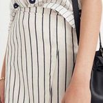 Madewell  Wrap Mini Skirt in Ivory Stripe 6 Photo 0