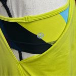 Lululemon No Limits Activewear Tank Top in Neon Pow Stripe Split Pea Inkwell Photo 5