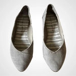 Kelly & Katie KELLY &‎ KATIE Gray Zoe Canvas Ballet Flat | Size 8.5 Photo 2