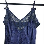Victoria's Secret Vintage Gold Label Purple Lace Slip Dress Size Small Photo 2