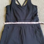 Calvin Klein Women’s size Small Performance Stretch Activewear Black Jumpsuit Photo 3