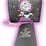 Lounge Fly  The Nightmare Before Christmas Zero Moon Floral Mini Zipper Wallet Photo 0