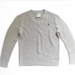 Abercrombie & Fitch Men’s Abercrombie knit grey Sweater Photo 0