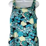 Lands' End  16 Floral Tankini  Swimsuit Top Photo 0