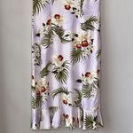 Vintage M D Fashion Hawaiian Floral Dress Purple Photo 3