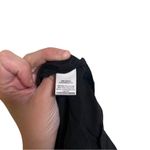 Loft Black XS Jumpsuit V Neck Oversized Sleeveless Ruched Shoulders Minimalist Photo 8