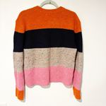 ALC Frank A.L.C. Georgina Multi Color Stripe Wool Cashmere Blend Crewneck Sweater Size XS Photo 5