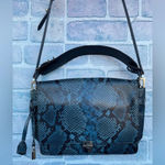 Zadig & Voltaire Optimiste snake leather crossbody bag Photo 1