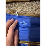 Aerie  Blue and Gold Scoop Neck Bikini Set 2 Piece Swimsuit Photo 2