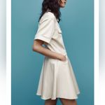 ZARA pocket front short sleeve mini dress Photo 4