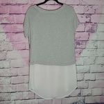 Anthropologie  DOLAN SKIRTED BASEBALL TEE TOP LONG LINE MODEST XL Photo 3