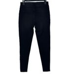 Betabrand Small LONG Skinny Leg Jeans Pocket Pull-On Mid-Rise Stretch Black Wash Photo 2