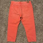 American Eagle Hi-Rise Girlfriend Jeans Red 14 X-Short Photo 1