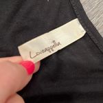 Loveappella  black maxi v neck jersey dress - s Photo 13