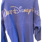 Disney Walt  World 50th Anniversary Purple Glitter Sparkle Adult XL Spirit Jersey Photo 6