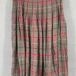 Pendleton Vintage  Country Sophisticates‎ Pink Plaid Pleated Skirt Size 10 Photo 0
