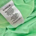 Peppermint minty green Highwaisted Drapey Silk Habotai Short in Photo 4